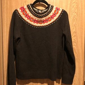 J Crew Fair Isle sweater